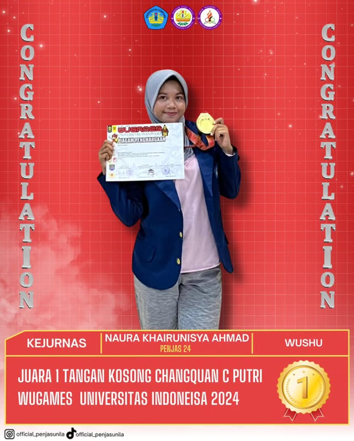 Foto prestasi Wugames Universitas Lampung